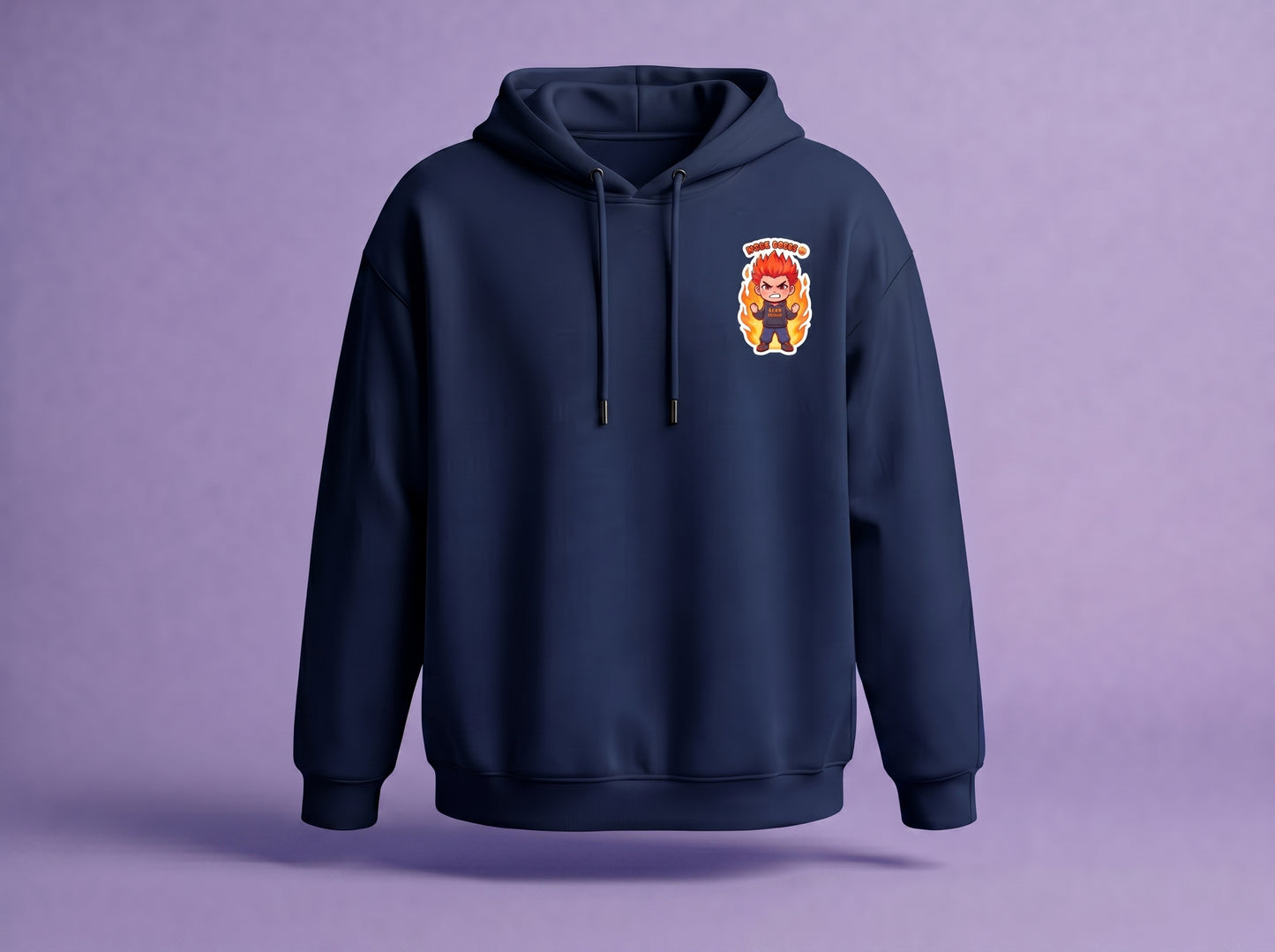 UNYURB Rage Mode Chibi Oversized Hoodie