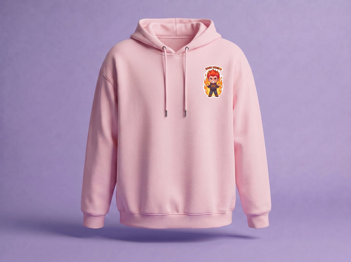 UNYURB Rage Mode Chibi Oversized Hoodie