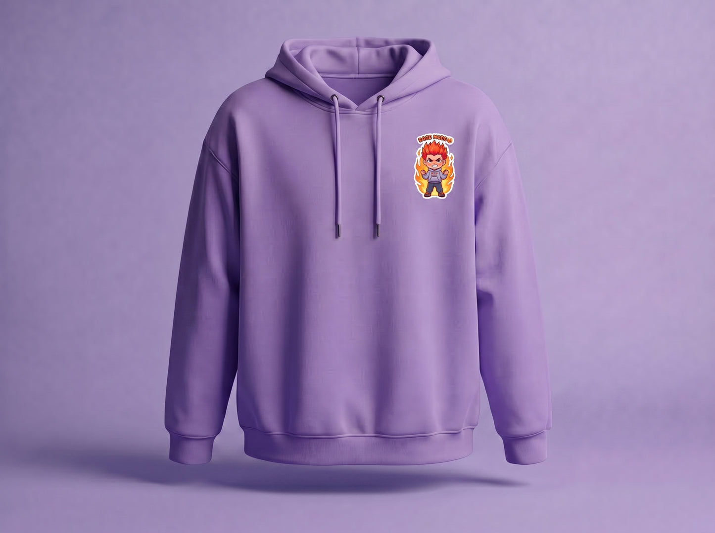 UNYURB Rage Mode Chibi Oversized Hoodie